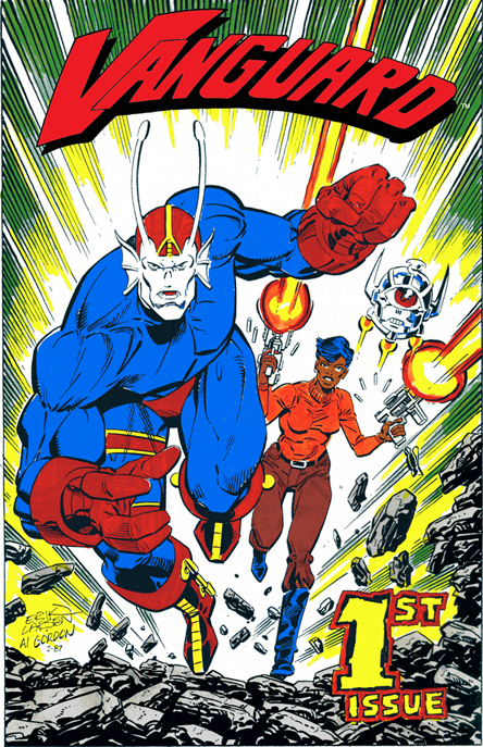 Unpublished Vanguard #1 cover