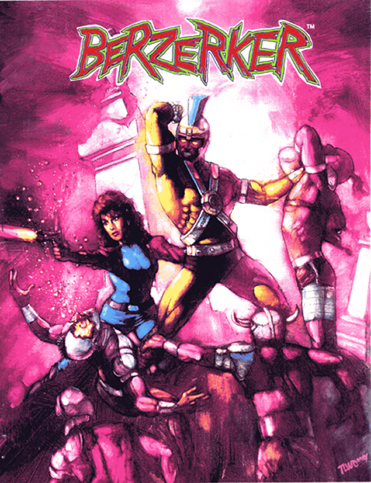 Cover painting from Battle Axe Magazine #1